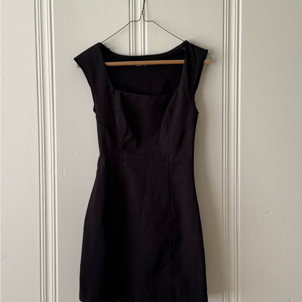 Elegant Black Mini Dress